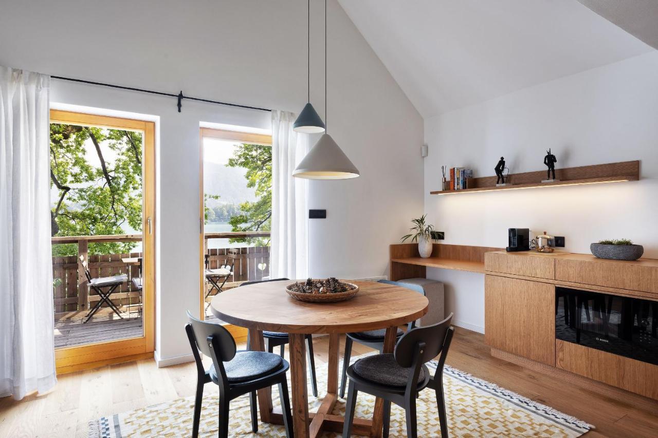 Private Beach House On Lake Bled Bagian luar foto
