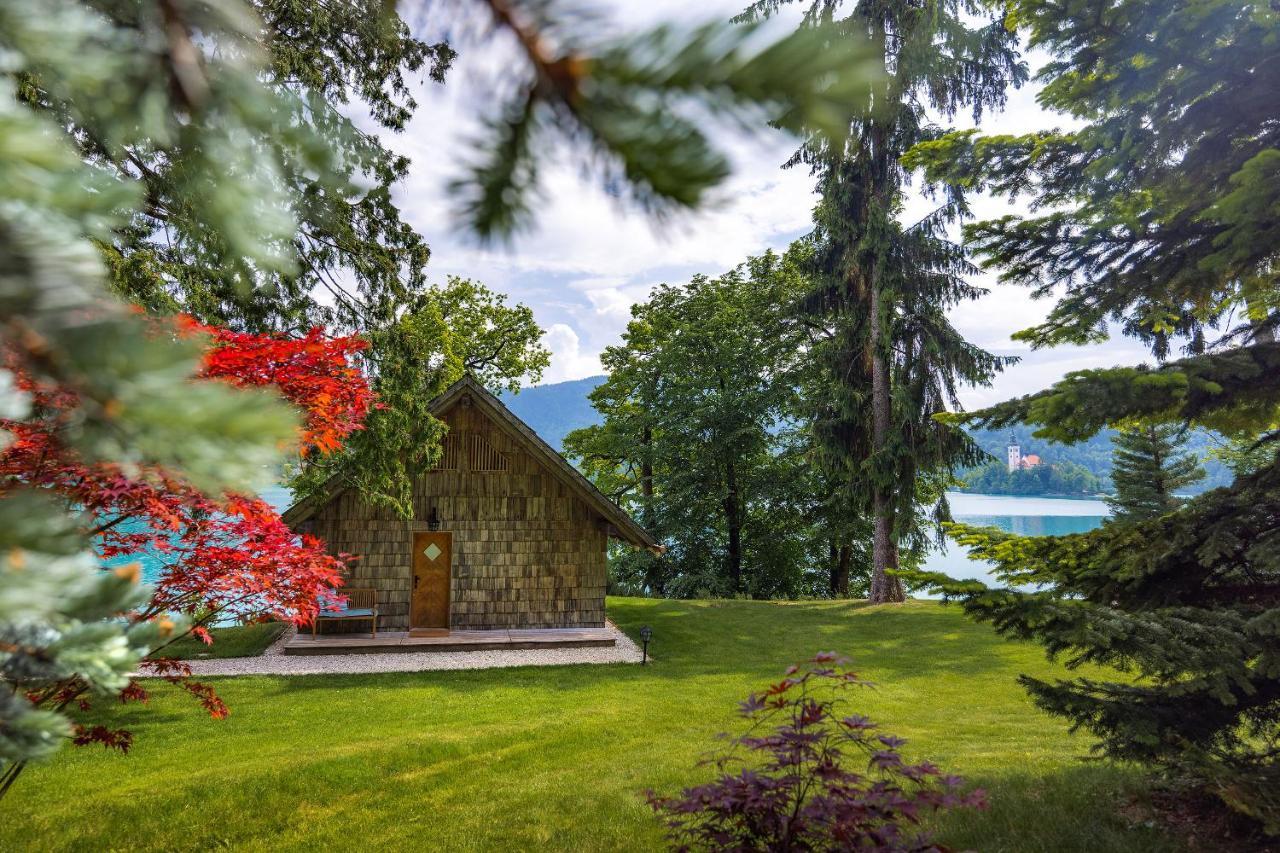 Private Beach House On Lake Bled Bagian luar foto