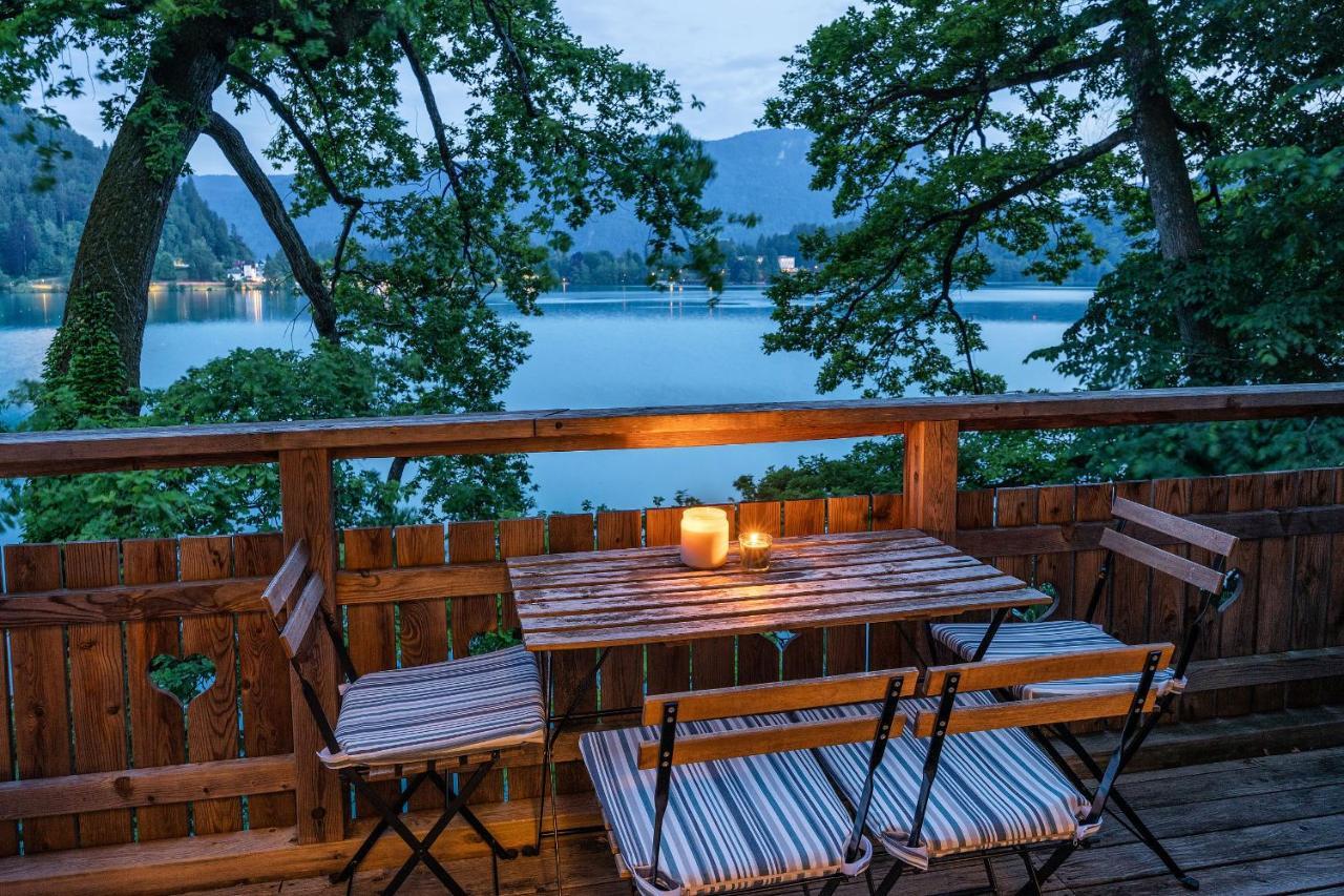 Private Beach House On Lake Bled Bagian luar foto