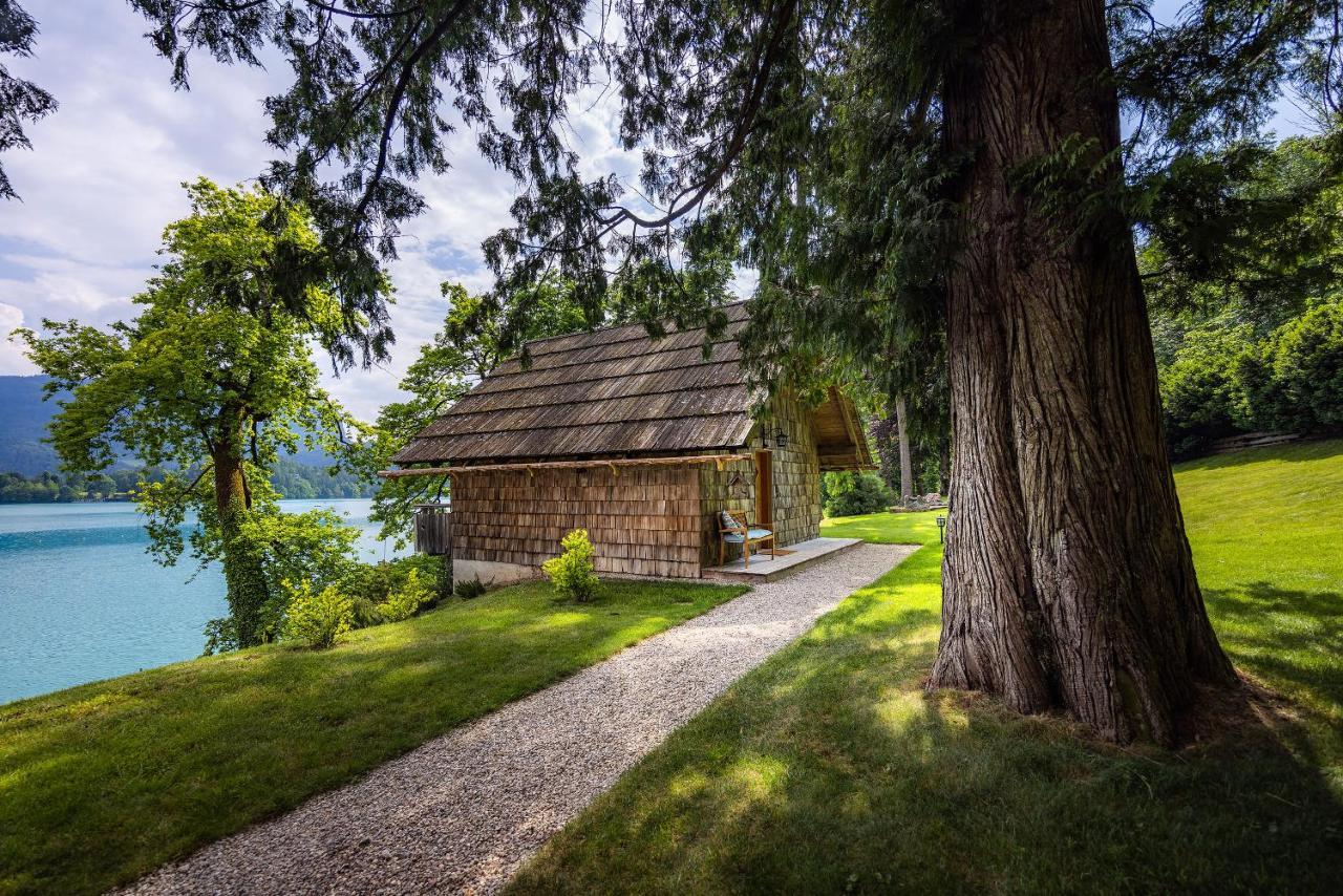 Private Beach House On Lake Bled Bagian luar foto