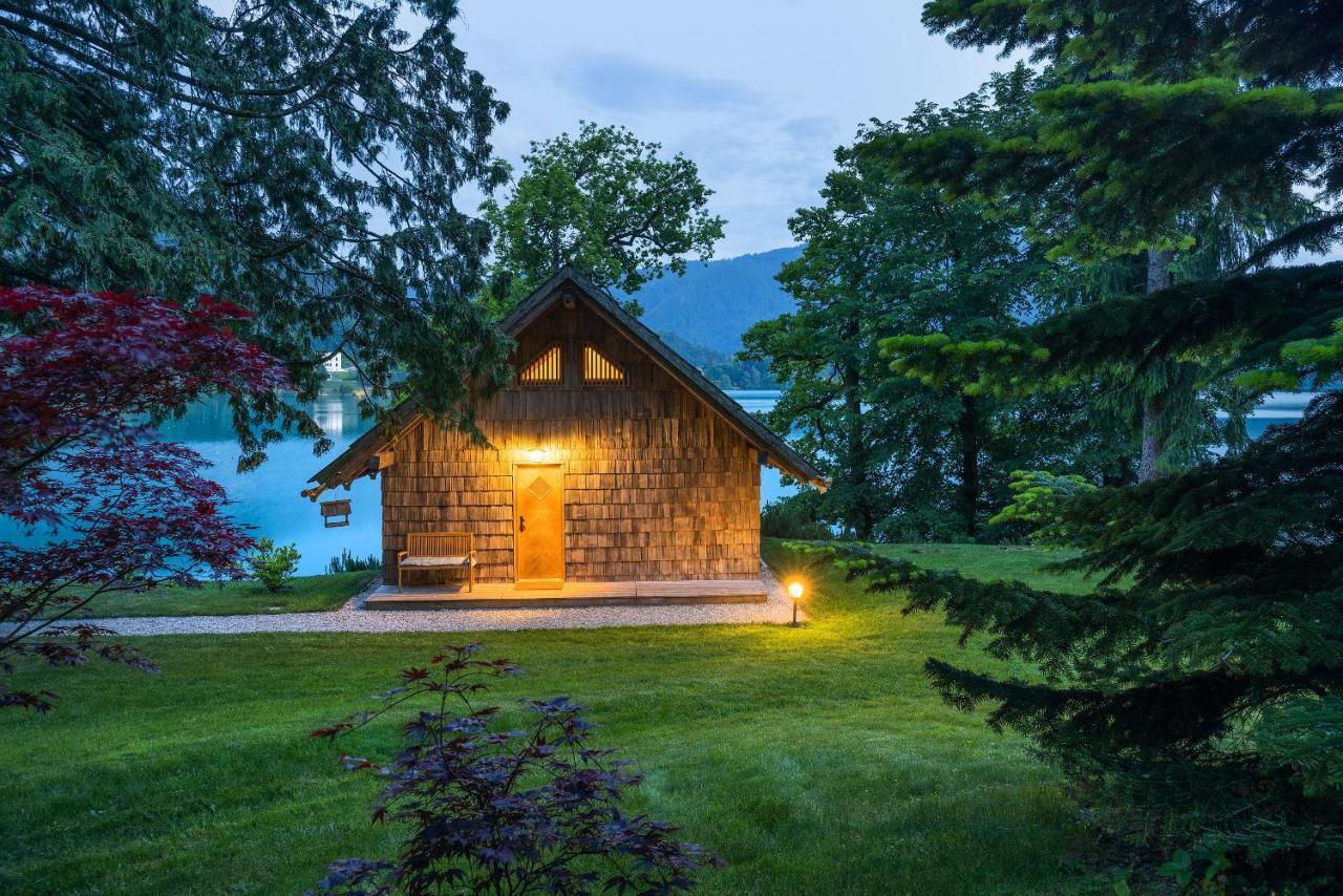 Private Beach House On Lake Bled Bagian luar foto