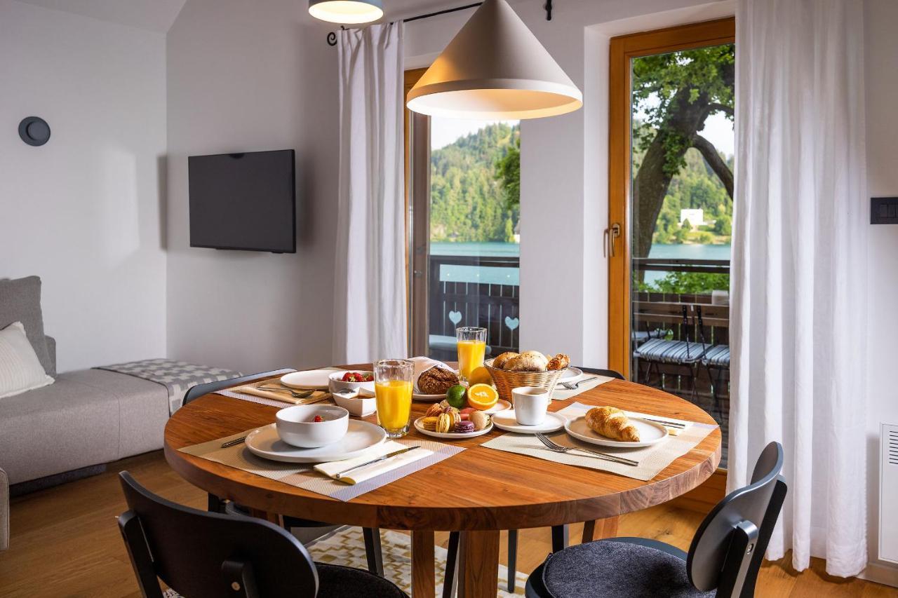 Private Beach House On Lake Bled Bagian luar foto