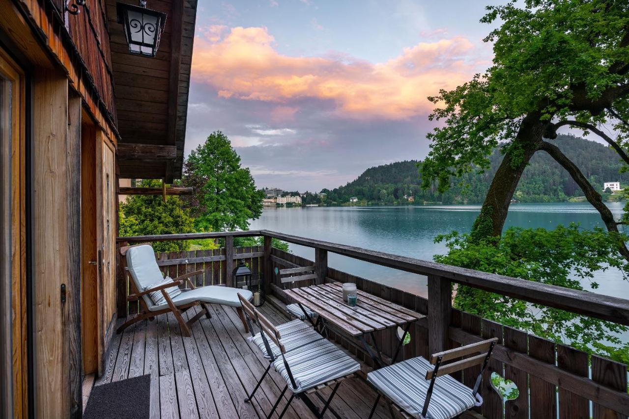 Private Beach House On Lake Bled Bagian luar foto
