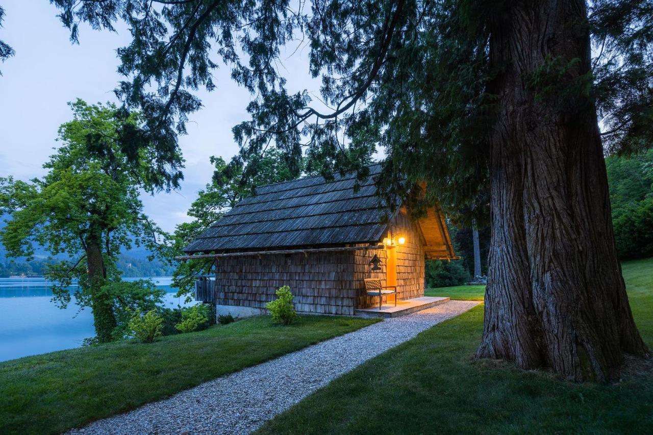 Private Beach House On Lake Bled Bagian luar foto