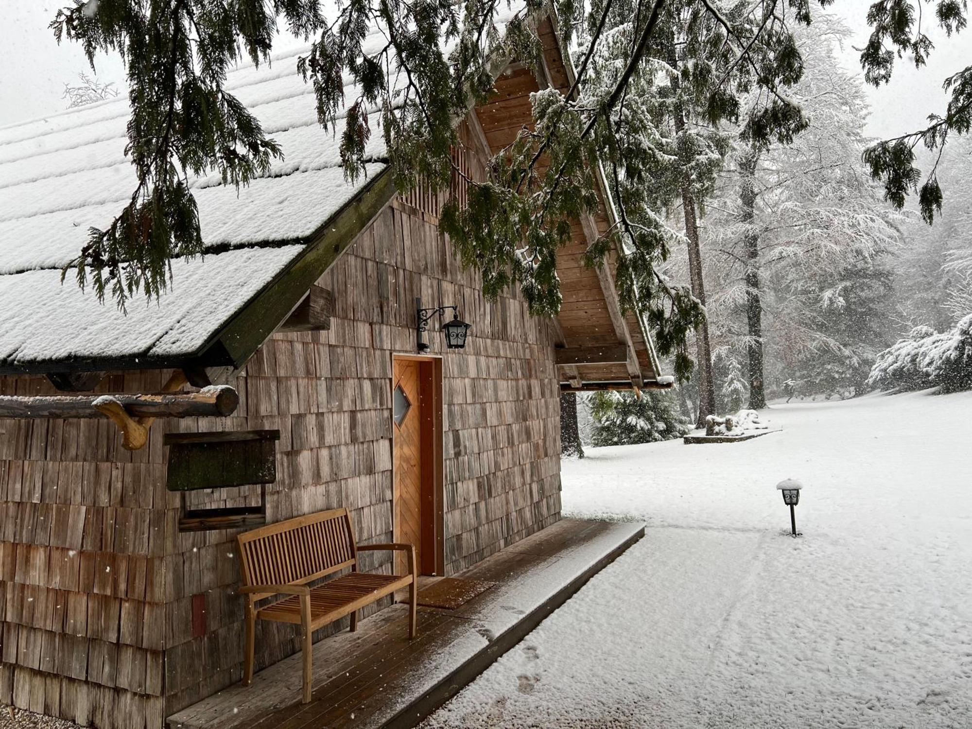 Private Beach House On Lake Bled Bagian luar foto